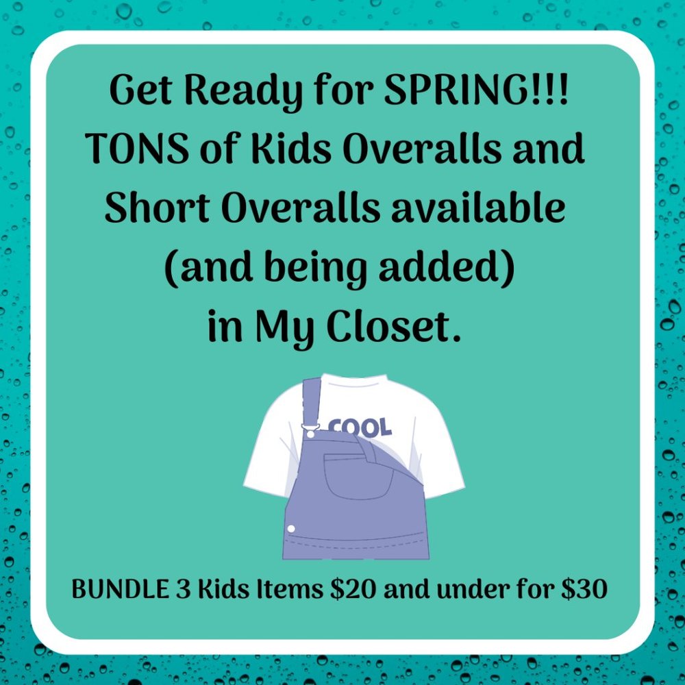 KIDS OVERALLS
